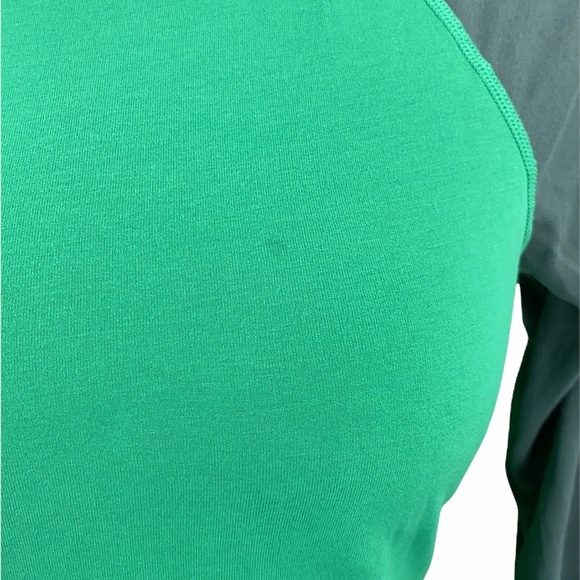 Nike Running Dri-Fit Green & Gray Hooded Tee - Picture 3 of 16